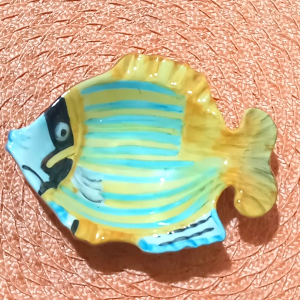 CASAFINA PORTUGAL UNIQUE FISH TRINKET DISH